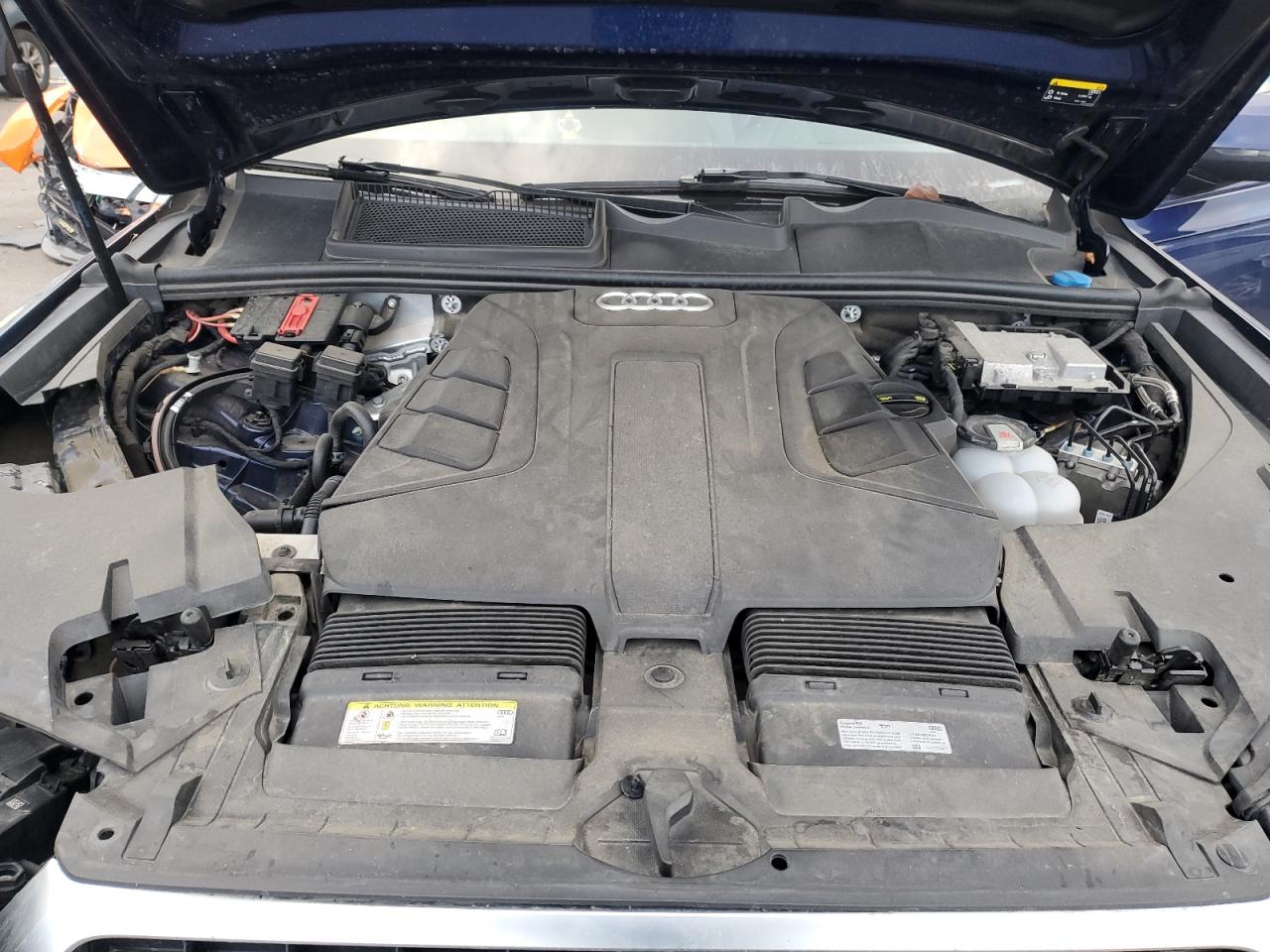 2019 Audi Q7 VIN WA1VAAF79KD031492 Copart auction photo, frame damage / front end damage thumbnail 11