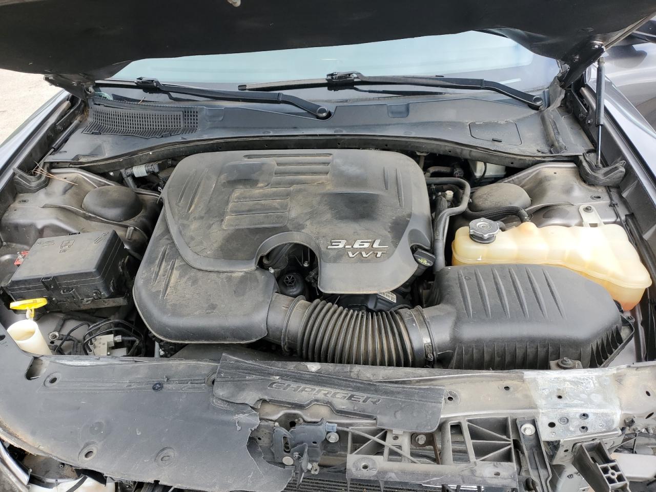 2016 Dodge Charger VIN 2C3CDXBG3GH146200 Copart auction photo, front end / side damage thumbnail 13