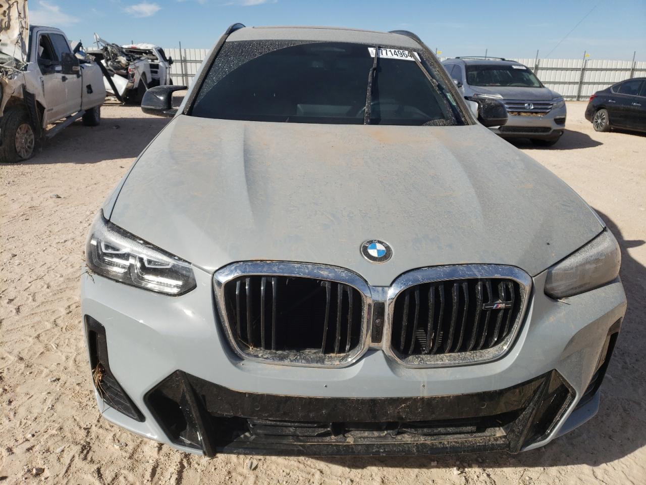 2022 BMW X3 M VIN 5UX83DP01N9L87327 Copart auction photo, water/flood damage thumbnail 5