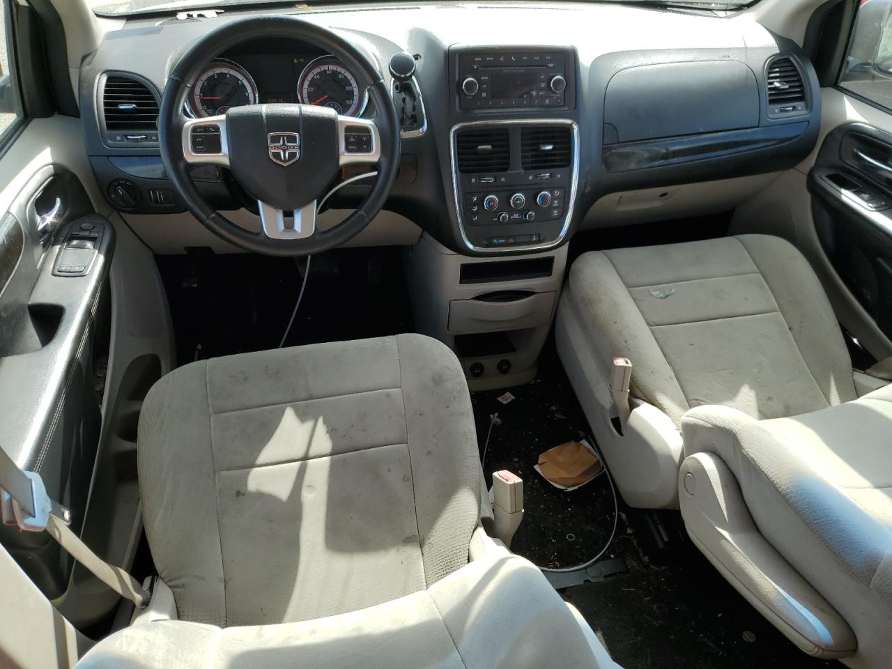 2013 Dodge Caravan VIN 2C4RDGBG1DR600066 Copart auction photo, side damage thumbnail 8