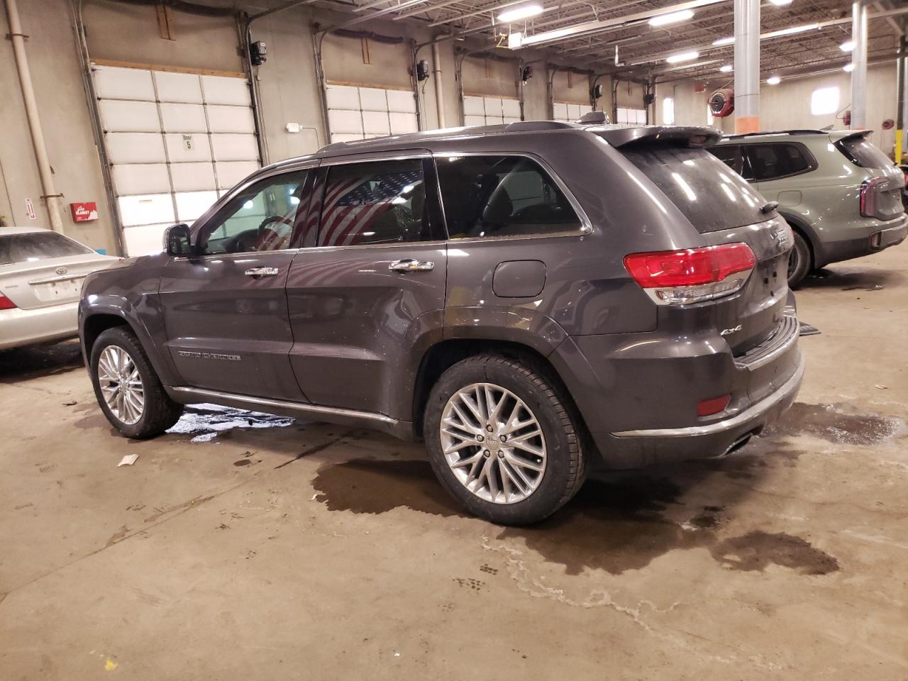 2017 Jeep Grand Cherokee VIN 1C4RJFJG3HC762882 Copart auction photo, side damage thumbnail 2