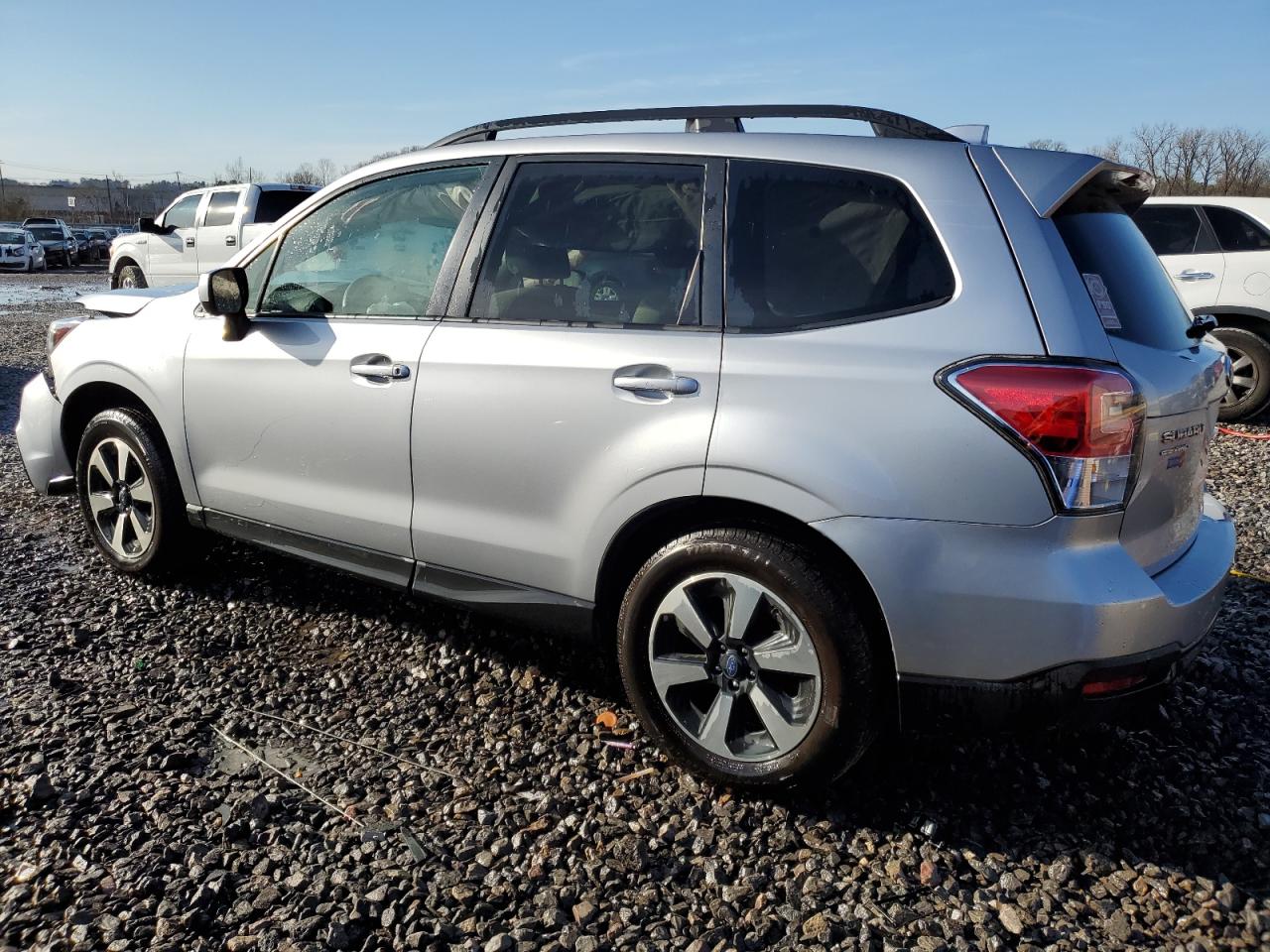 2018 Subaru Forester VIN JF2SJAECXJH540006 Copart auction photo, front end damage thumbnail 2