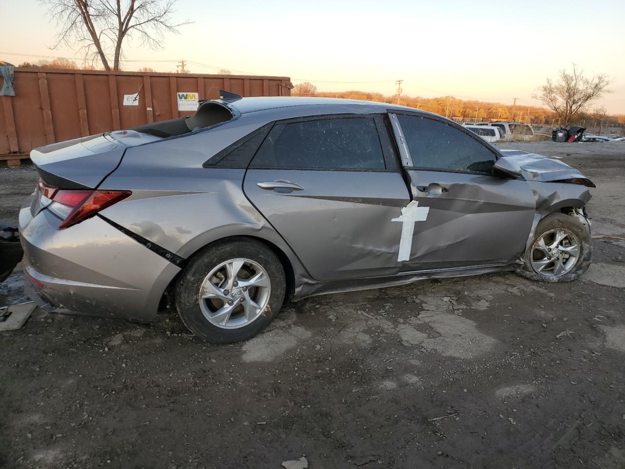 2023 Hyundai Elantra VIN KMHLL4AG3PU542537 Copart auction photo, all over / minor dent/scratches damage thumbnail 3