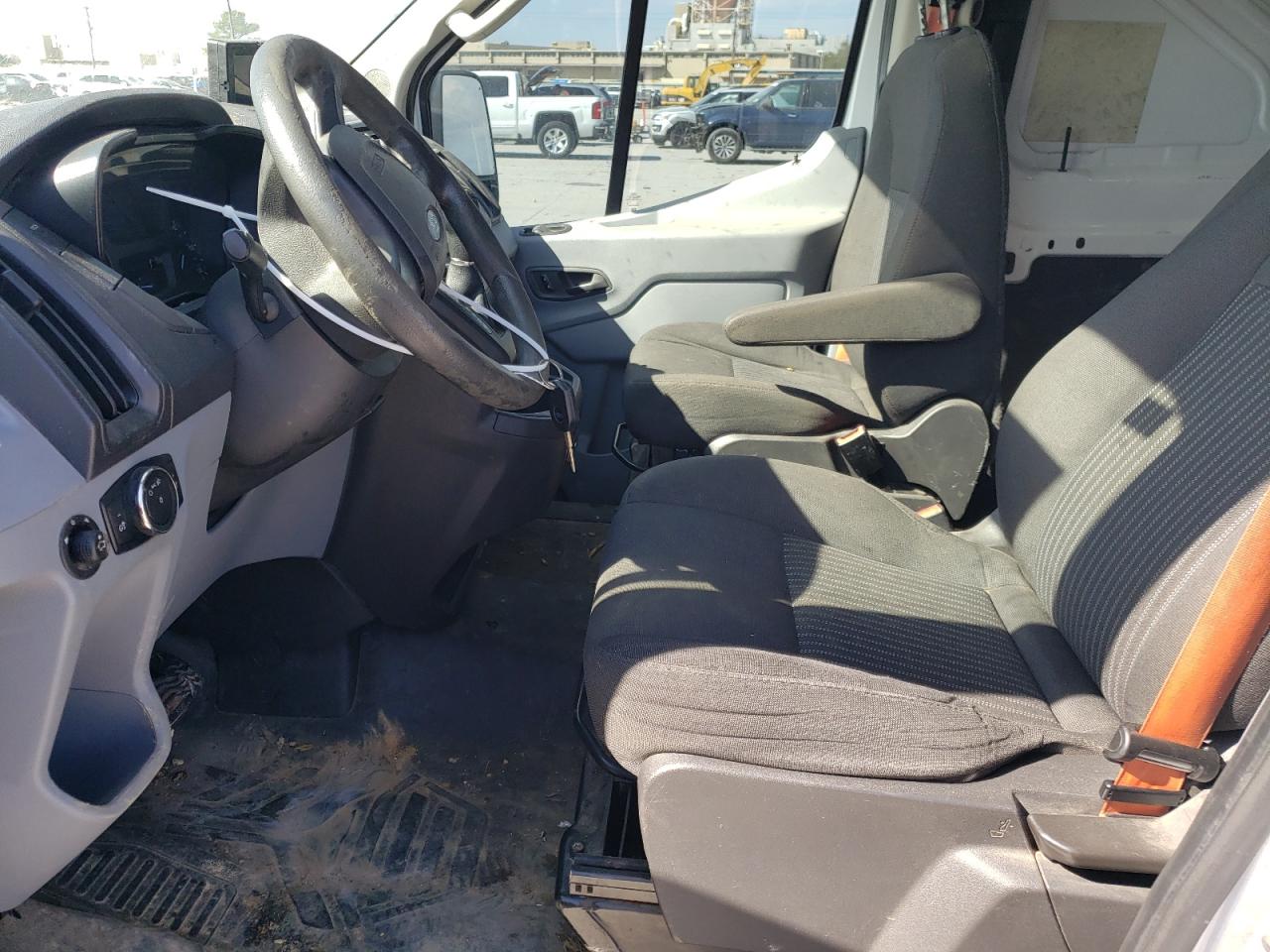 2015 Ford Transit VIN 1FTNE1YM6FKB19785 Copart auction photo, rear end damage thumbnail 7