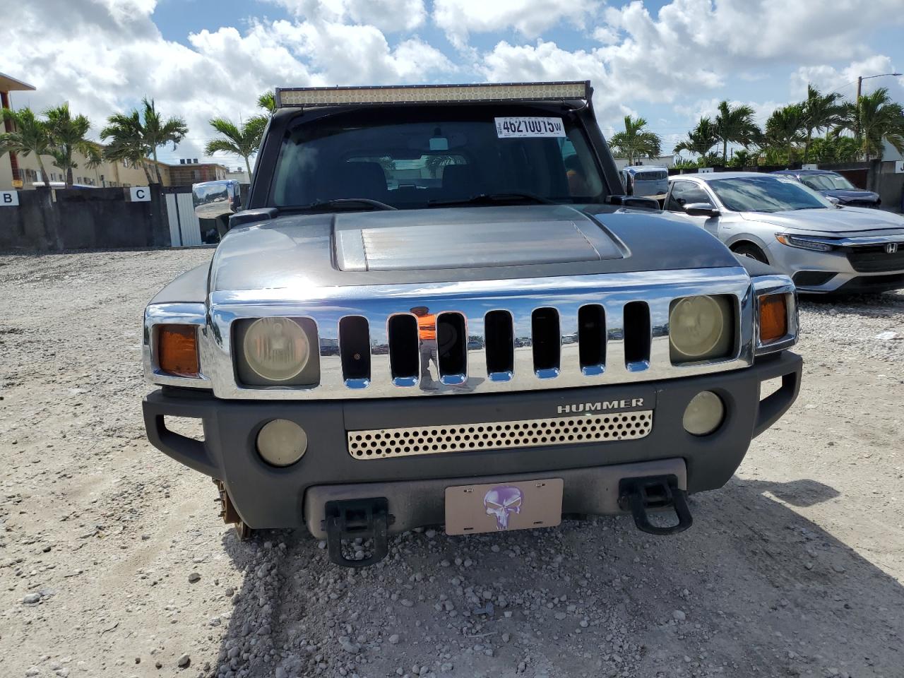 2006 Hummer H3 VIN 5GTDN136968171390 Copart auction photo, stripped damage thumbnail 5