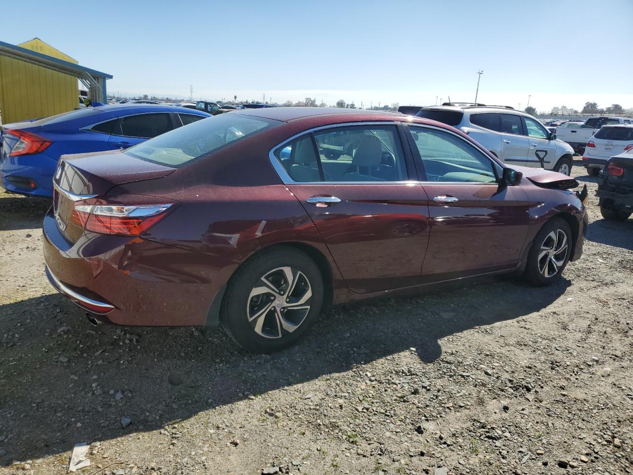 2017 Honda Accord VIN 1HGCR2F37HA287988 Copart auction photo, front end damage thumbnail 3