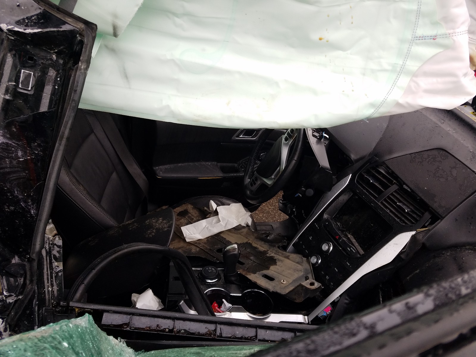 2014 Ford Explorer VIN 1FM5K8D84EGC41164 Copart auction photo, rollover damage thumbnail 5