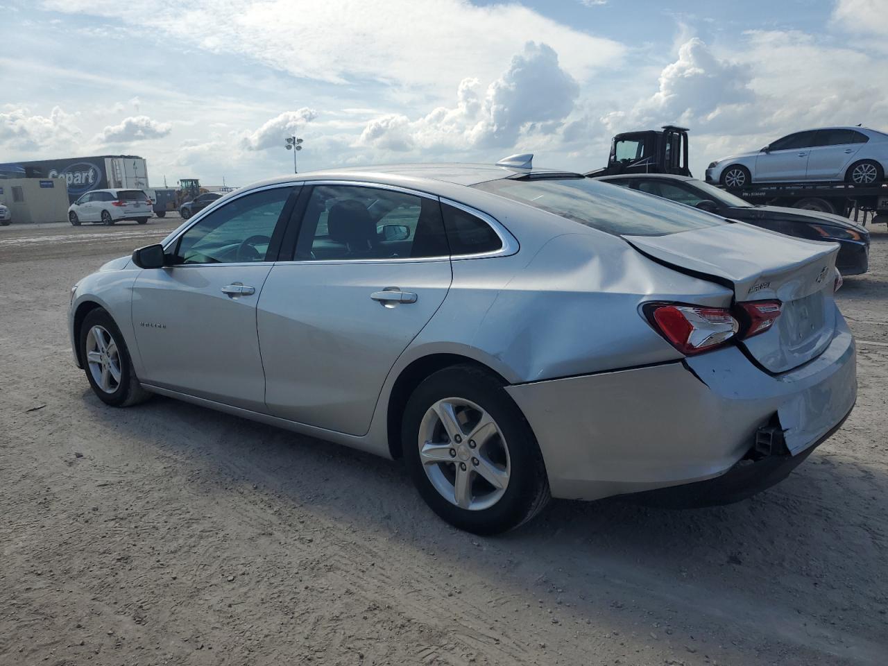 2022 Chevrolet Malibu VIN 1G1ZD5STXNF156723 Copart auction photo, rear end / front end damage thumbnail 2