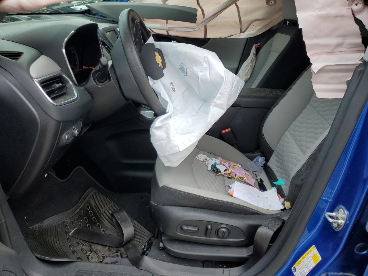 2019 Chevrolet Equinox VIN 3GNAXHEV0KS578072 Copart auction photo, all over damage thumbnail 7