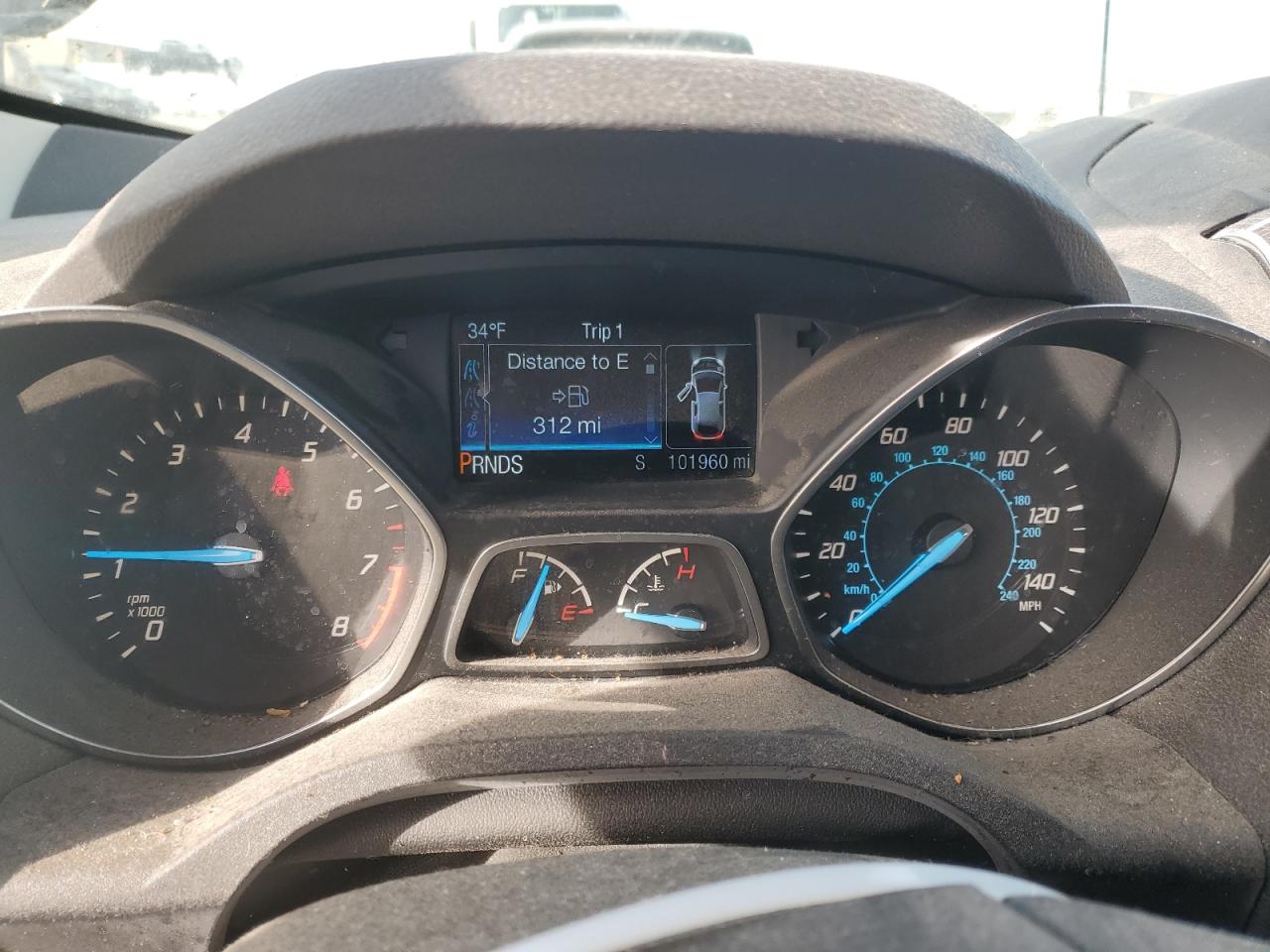 2015 Ford Escape VIN 1FMCU9JX2FUA23083 Copart auction photo, front end damage thumbnail 9