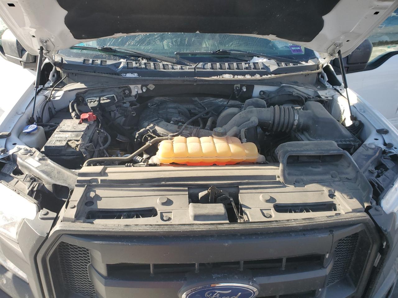 2017 Ford F-150 VIN 1FTEX1E82HFC03843 Copart auction photo, side damage thumbnail 11