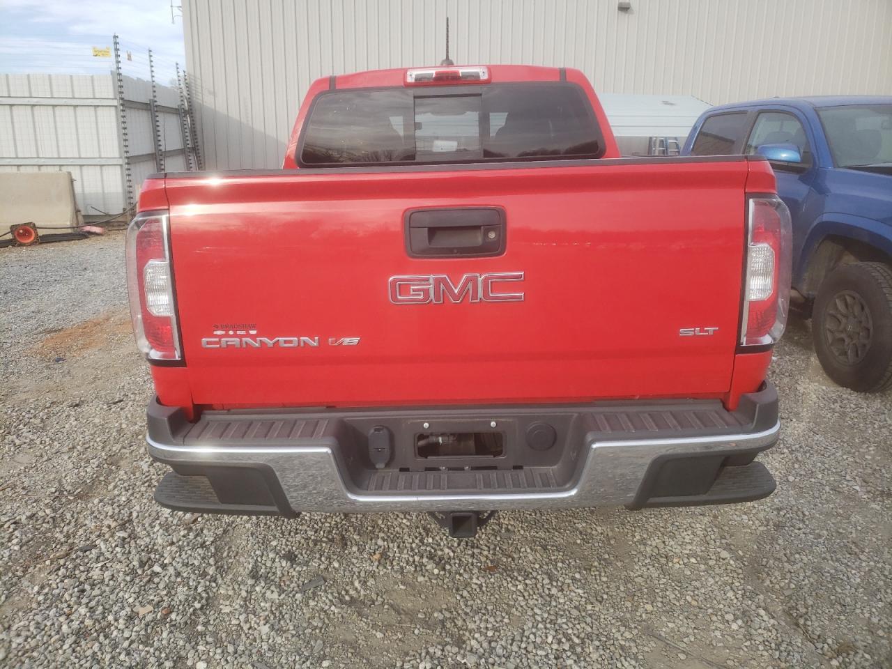 2018 GMC Canyon VIN 1GTG5DEN9J1224326 Copart auction photo, all over damage thumbnail 6