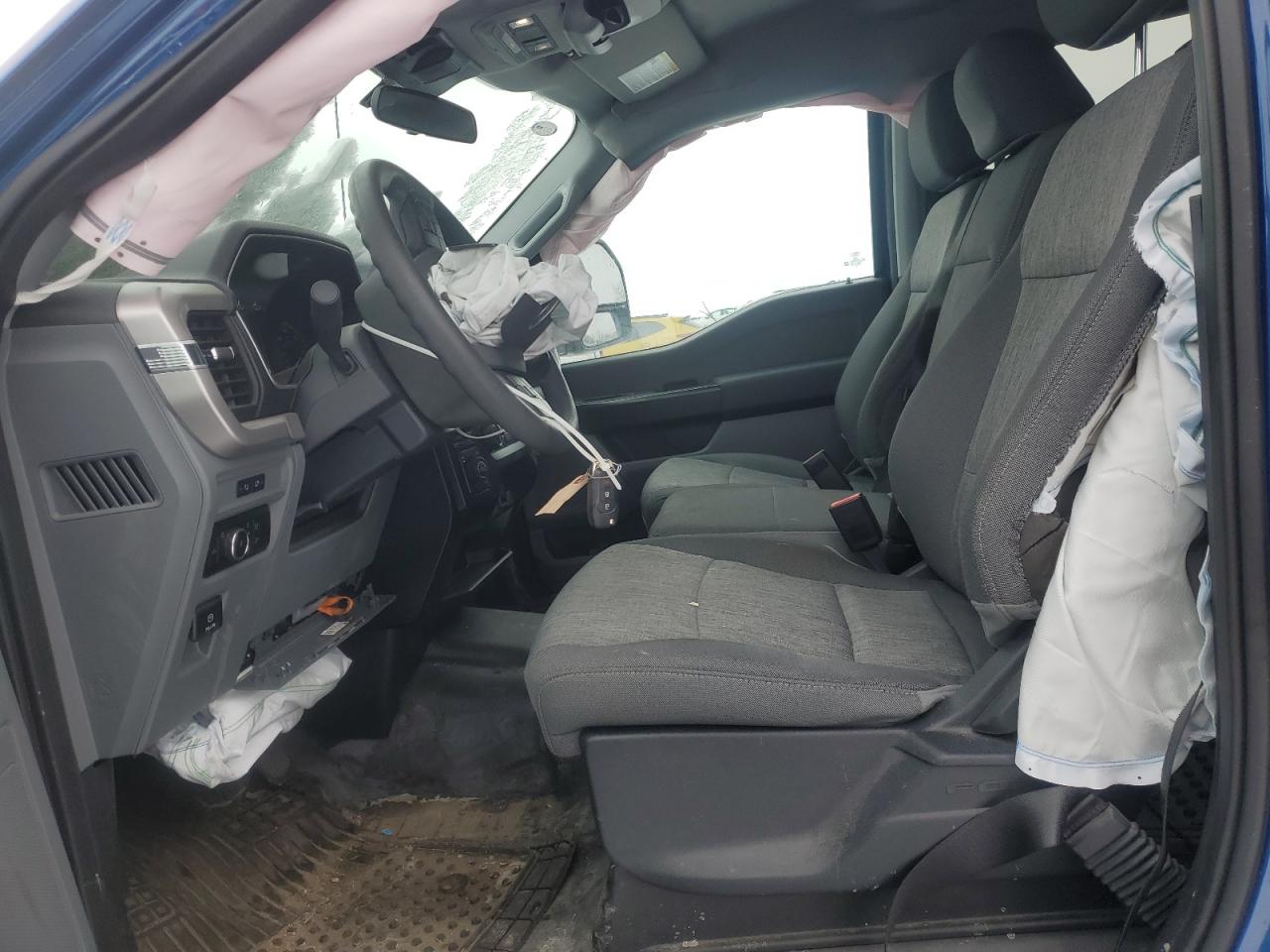 2023 Ford F-150 VIN 1FTFW1E85PKD86619 Copart auction photo, front end damage thumbnail 7