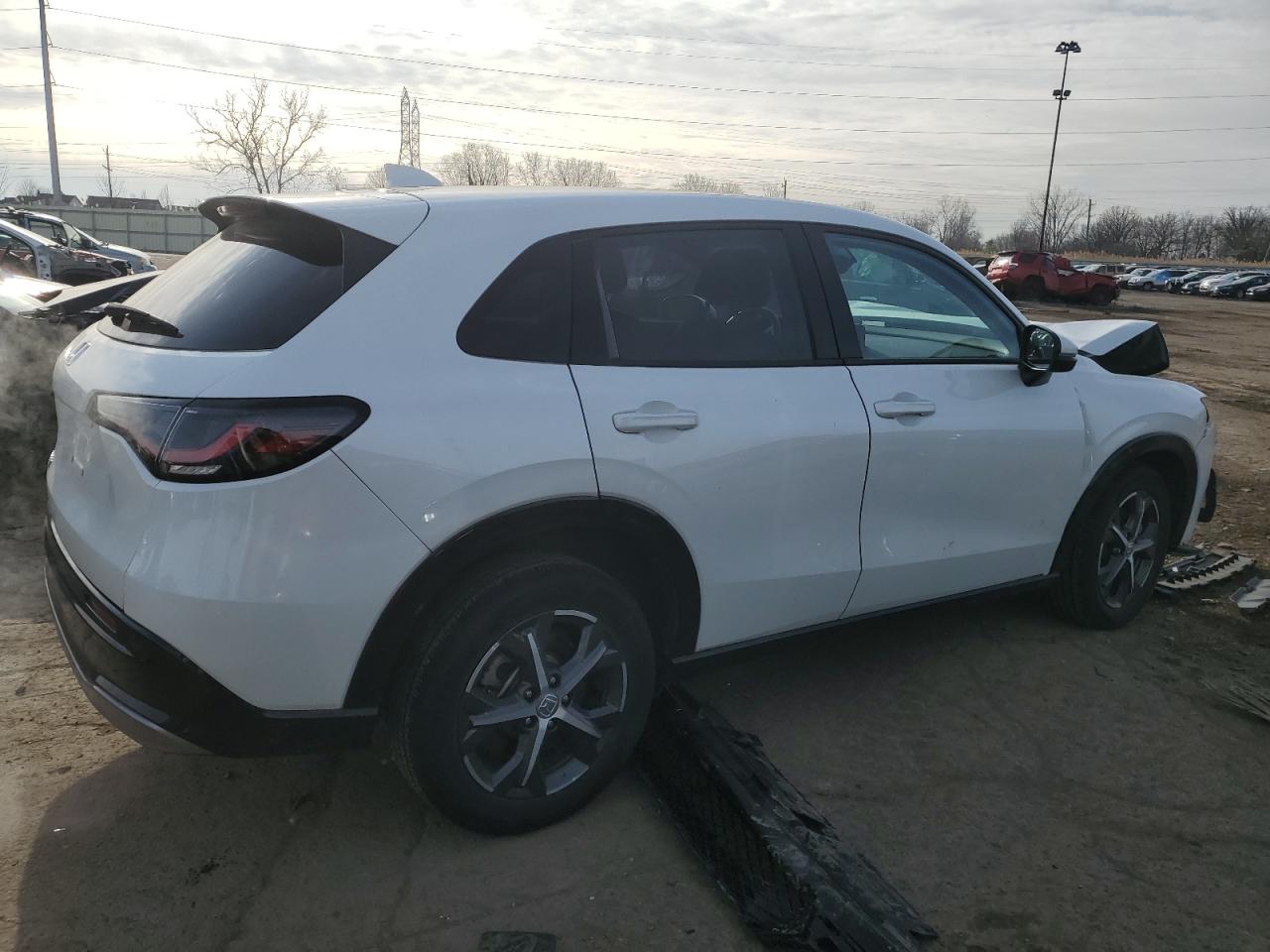 2023 Honda HR-V VIN 3CZRZ2H7XPM732907 Copart auction photo, front end / undercarriage damage thumbnail 3