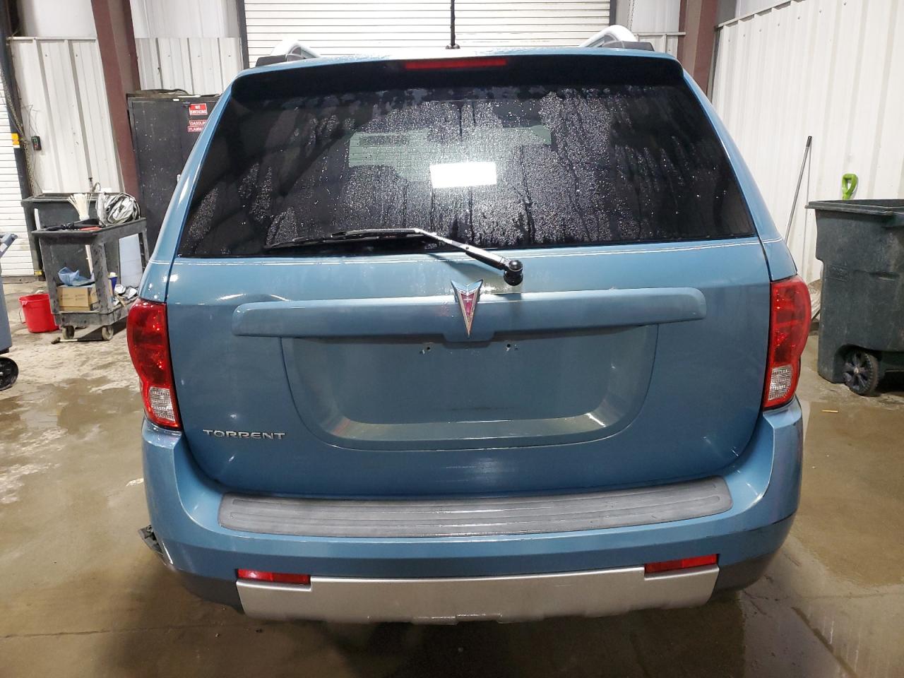 2008 Pontiac Torrent VIN 2CKDL33F486298249 Copart auction photo, front end / side damage thumbnail 6