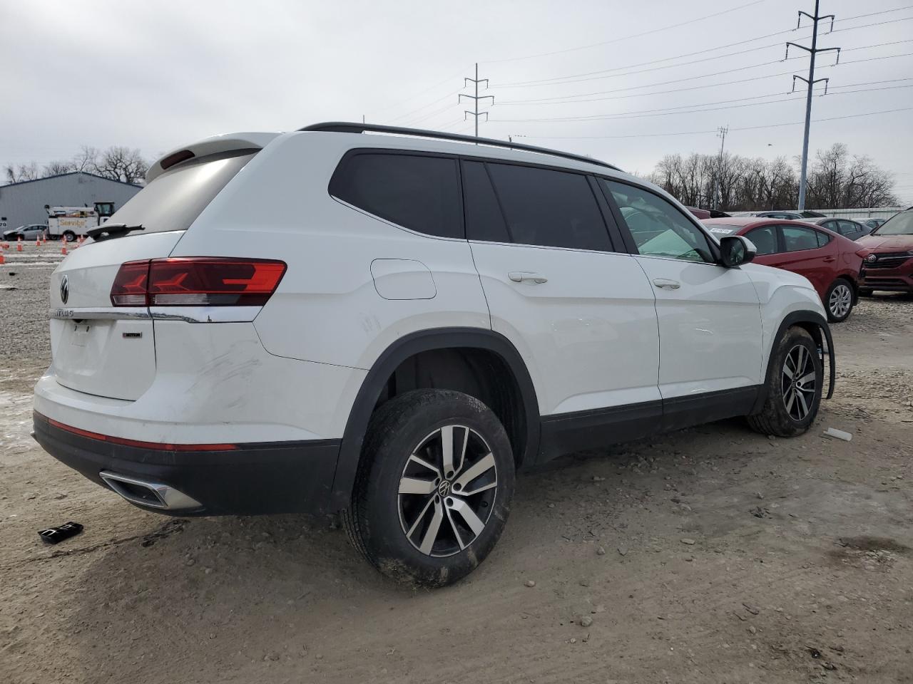 2021 Volkswagen Atlas VIN 1V2LP2CA6MC574811 Copart auction photo, front end damage thumbnail 3