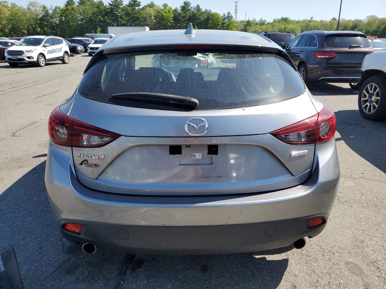 2014 Mazda 3 VIN JM1BM1L71E1194728 Copart auction photo, front end damage thumbnail 6