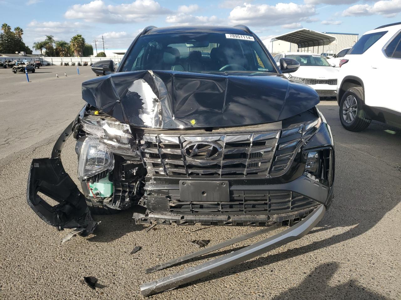 2024 Hyundai Tucson VIN KM8JFCD13RU171379 Copart auction photo, front end damage thumbnail 5