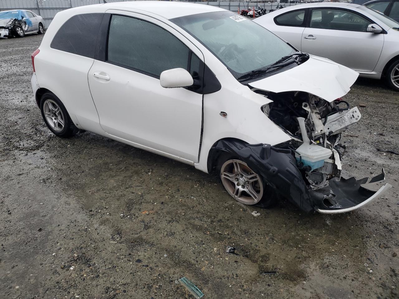 2008 Toyota Yaris VIN JTDJT923585204766 Copart auction photo, front end damage thumbnail 4