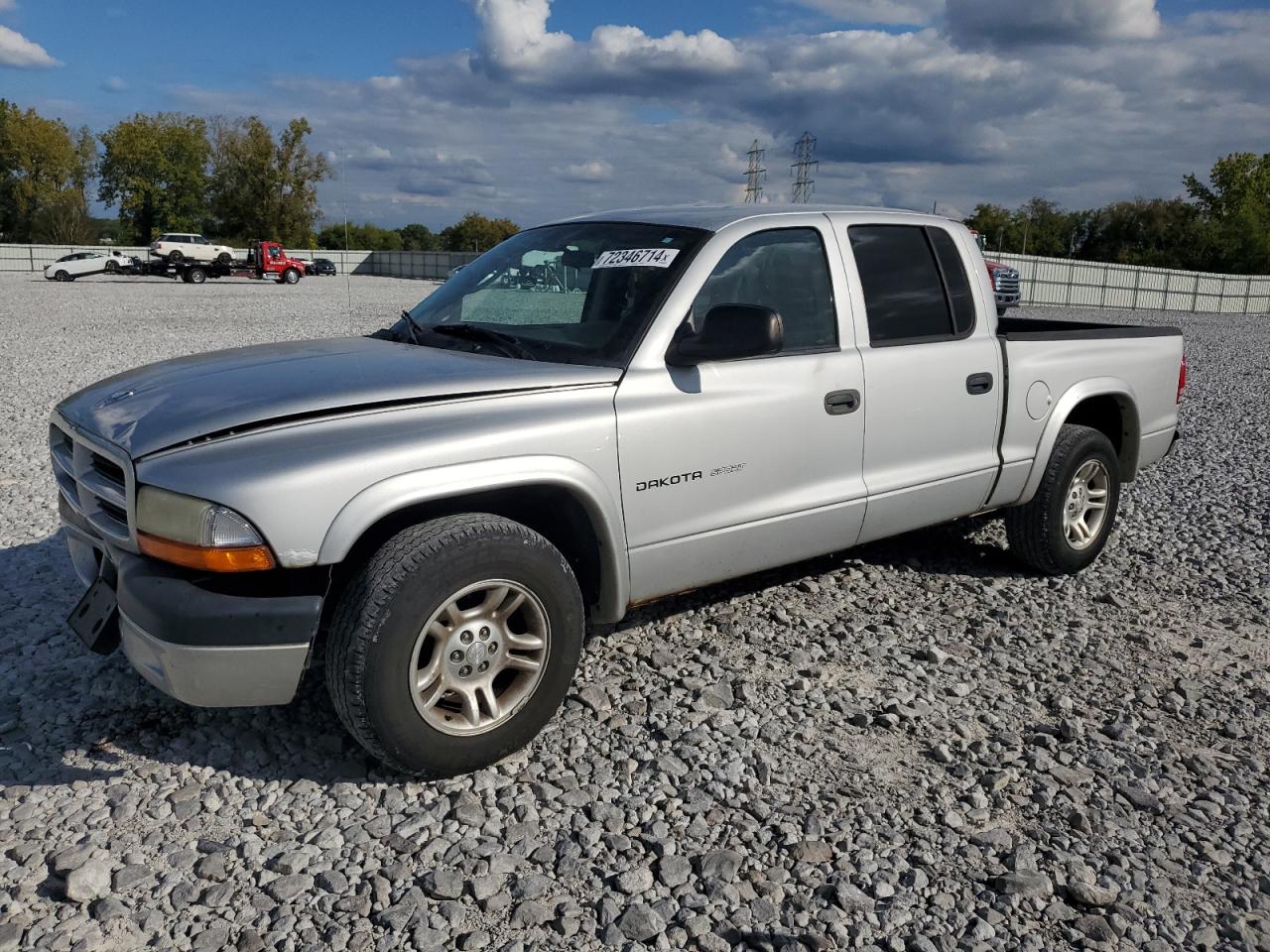 2002 Dodge Dakota VIN 1B7HL38N92S687983