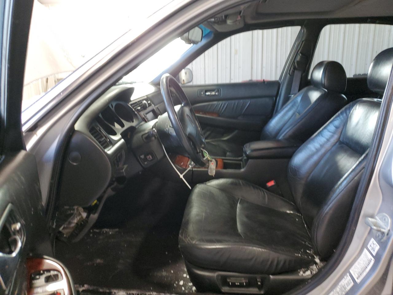 2002 Acura RL VIN JH4KA96692C001363 Copart auction photo, side / front end damage thumbnail 7