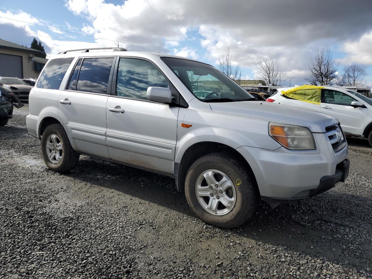 2008 Honda Pilot VIN 5FNYF18288B016389 Copart auction photo, mechanical damage thumbnail 4