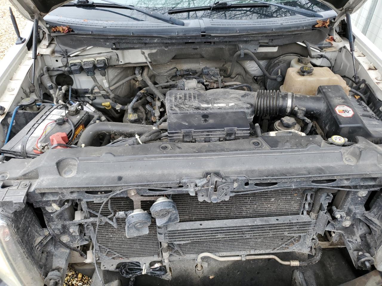 2009 Ford F-150 VIN 1FTRX12W69FA07345 Copart auction photo, front end damage thumbnail 12