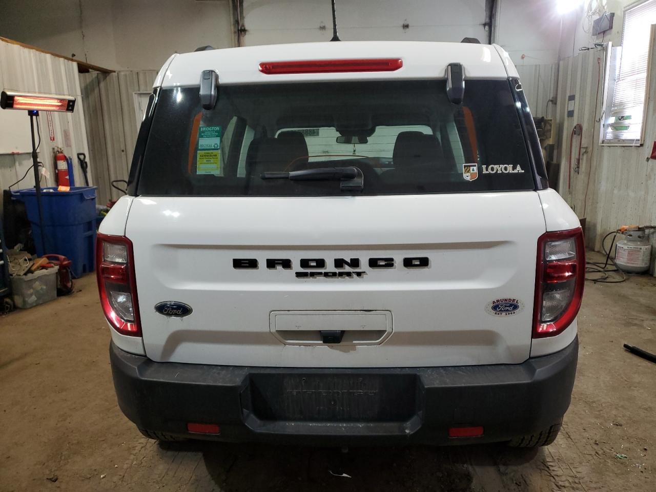 2022 Ford Bronco VIN 3FMCR9A62NRD65275 Copart auction photo, front end / minor dent/scratches damage thumbnail 6