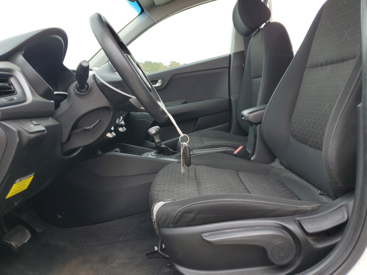 2019 KIA Rio VIN 3KPA24AB6KE158665 Copart auction photo, side / rear end damage thumbnail 7