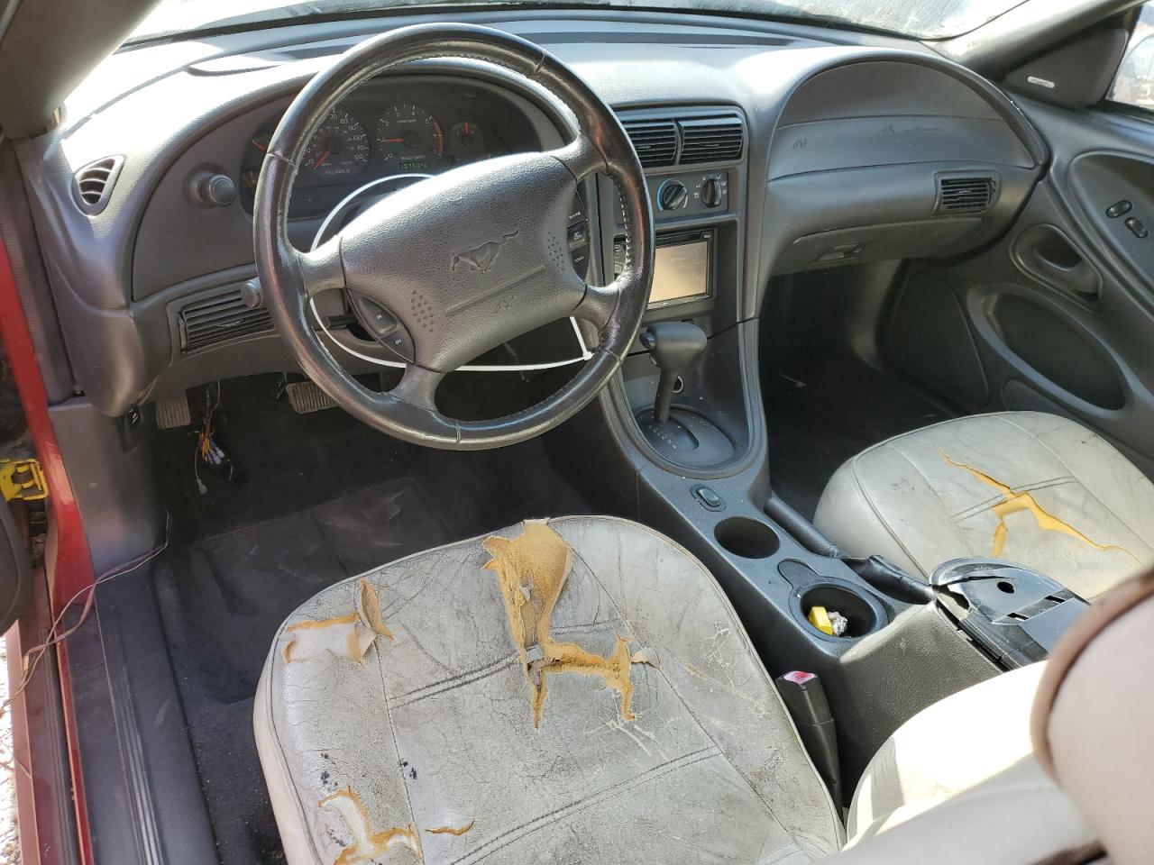 2004 Ford Mustang VIN 1FAFP44644F208581 Copart auction photo, rear end / side damage thumbnail 8