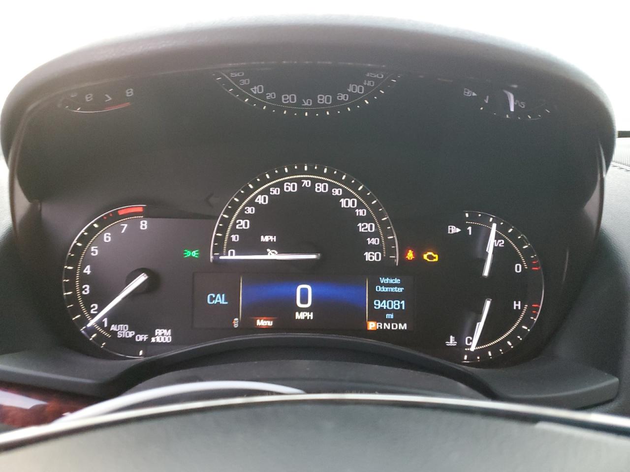 2017 Cadillac ATS VIN 1G6AH5RX6H0131636 Copart auction photo, front end / side damage thumbnail 9