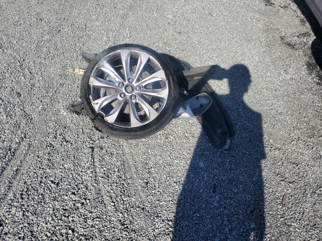 2011 Hyundai Sonata VIN 5NPEC4ACXBH123727 Copart auction photo, front end / side damage thumbnail 12