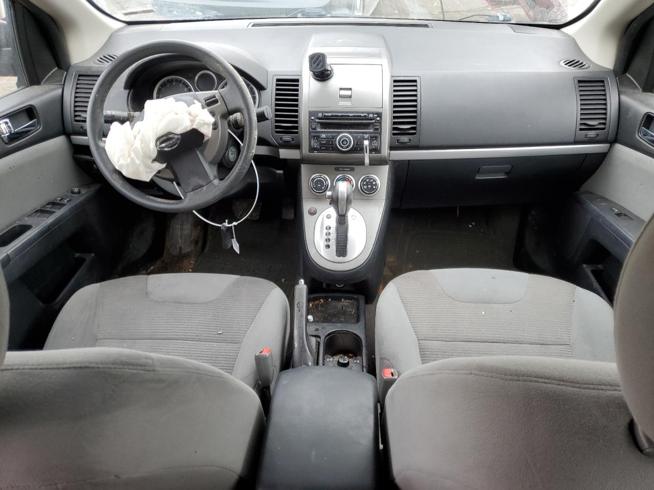 2012 Nissan Sentra VIN 3N1AB6AP3CL625385 Copart auction photo, front end damage thumbnail 8