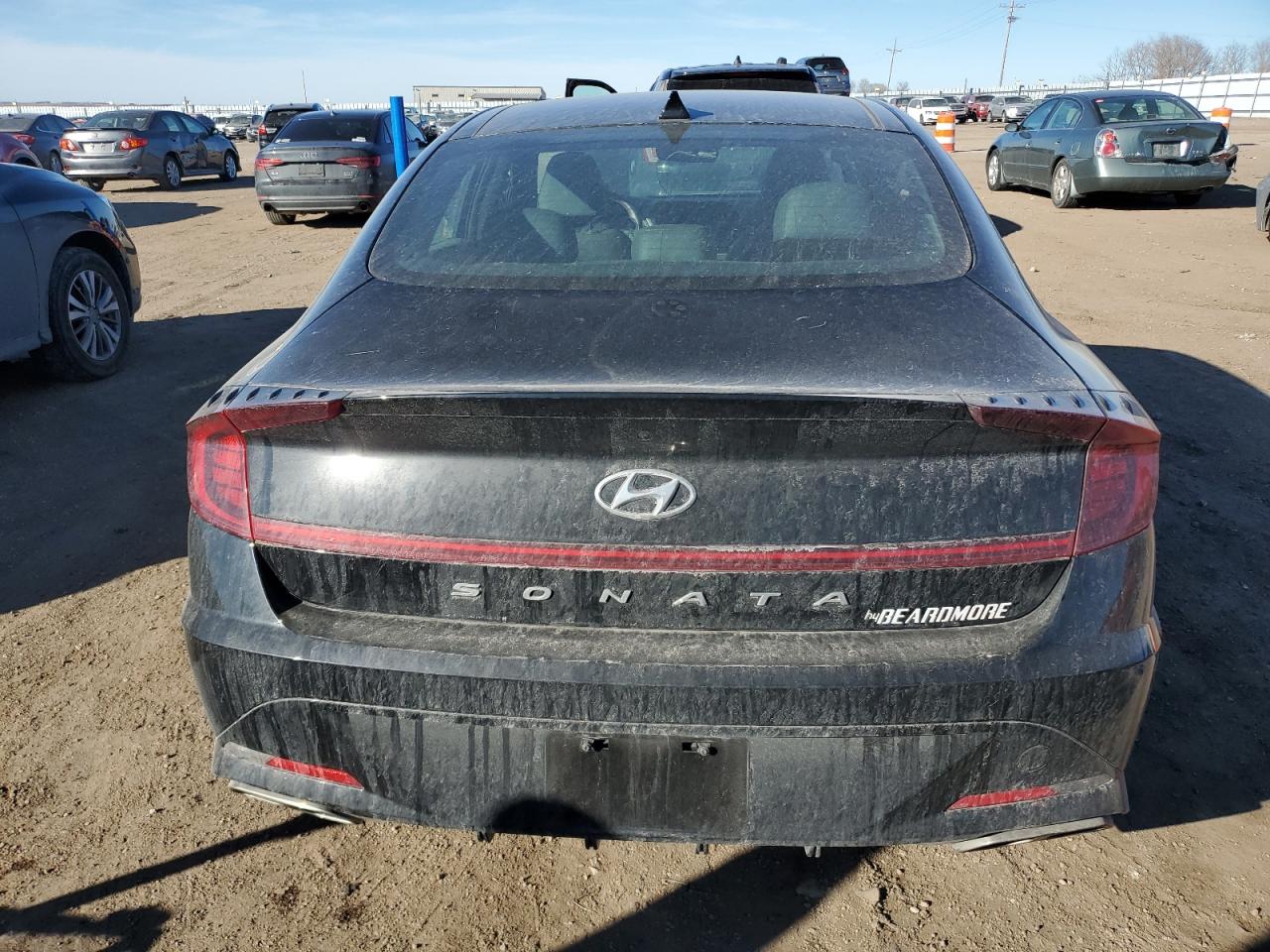 2023 Hyundai Sonata VIN KMHL14JC7PA341115 Copart auction photo, front end / hail damage thumbnail 6