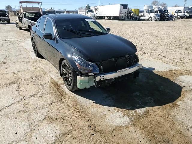 2013 Infiniti G VIN JN1CV6AP7DM713587 Copart auction photo, front end / side damage thumbnail 10
