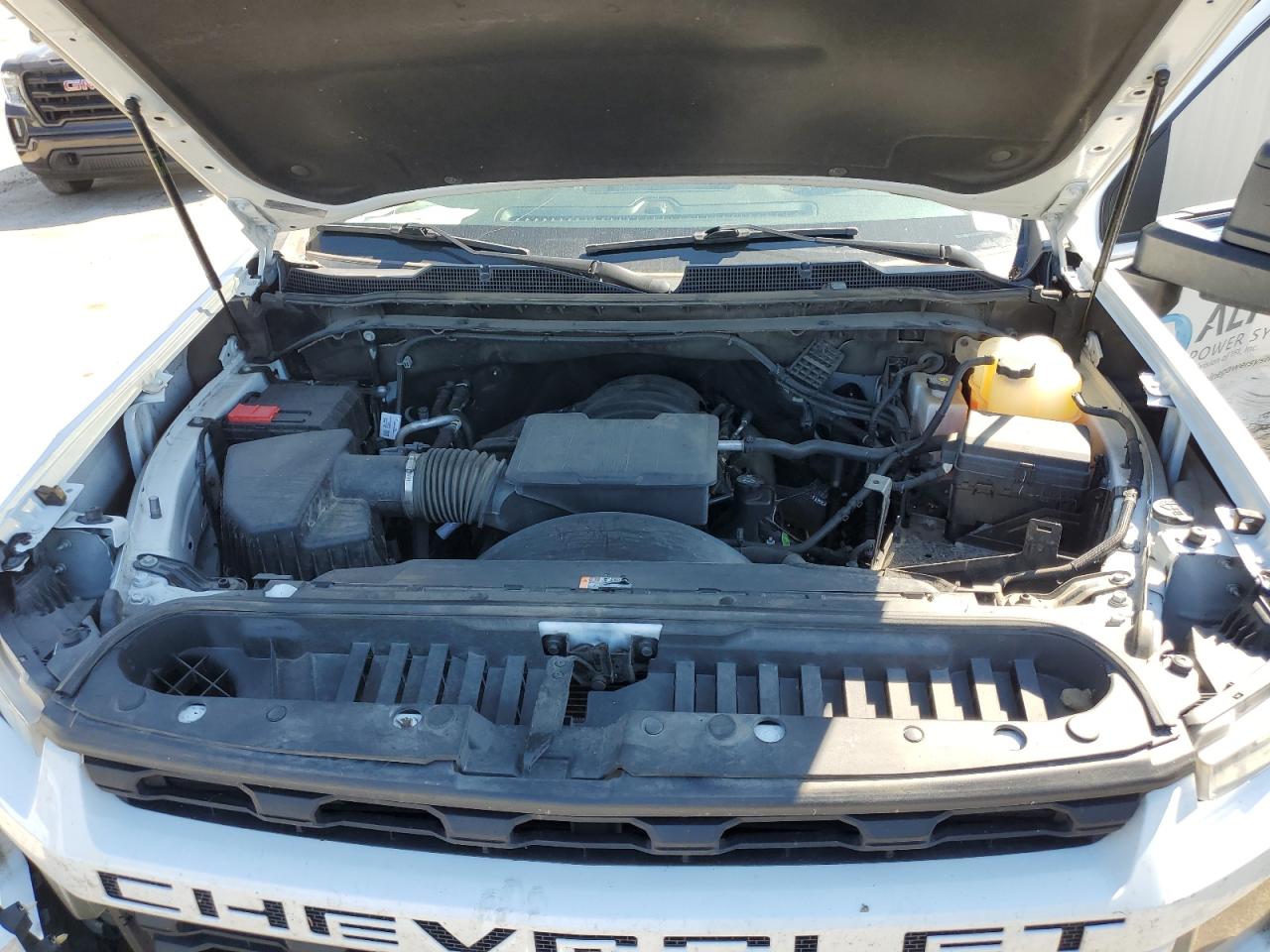2022 Chevrolet Silverado VIN 1GC5YME74NF262975 Copart auction photo, side damage thumbnail 12
