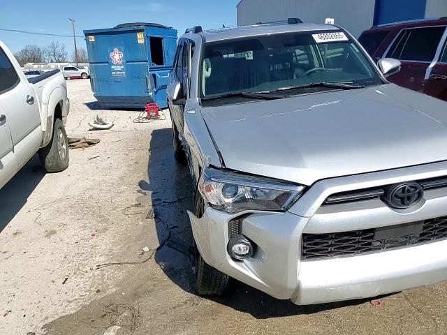 2021 Toyota 4Runner VIN JTENU5JR9M5880589 Copart auction photo, side damage thumbnail 14