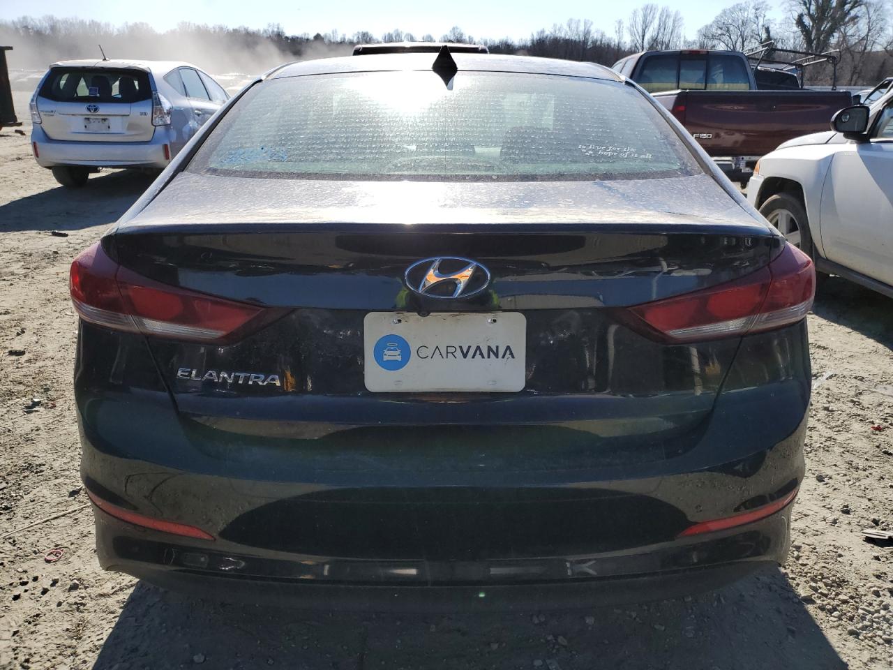 2017 Hyundai Elantra VIN KMHD84LFXHU098780 Copart auction photo, front end damage thumbnail 6