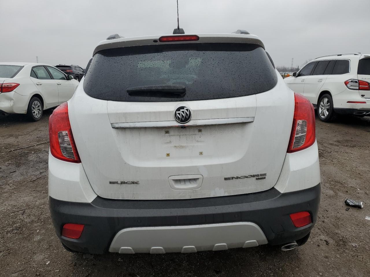 2016 Buick Encore VIN KL4CJHSB6GB586428 Copart auction photo, front end damage thumbnail 6