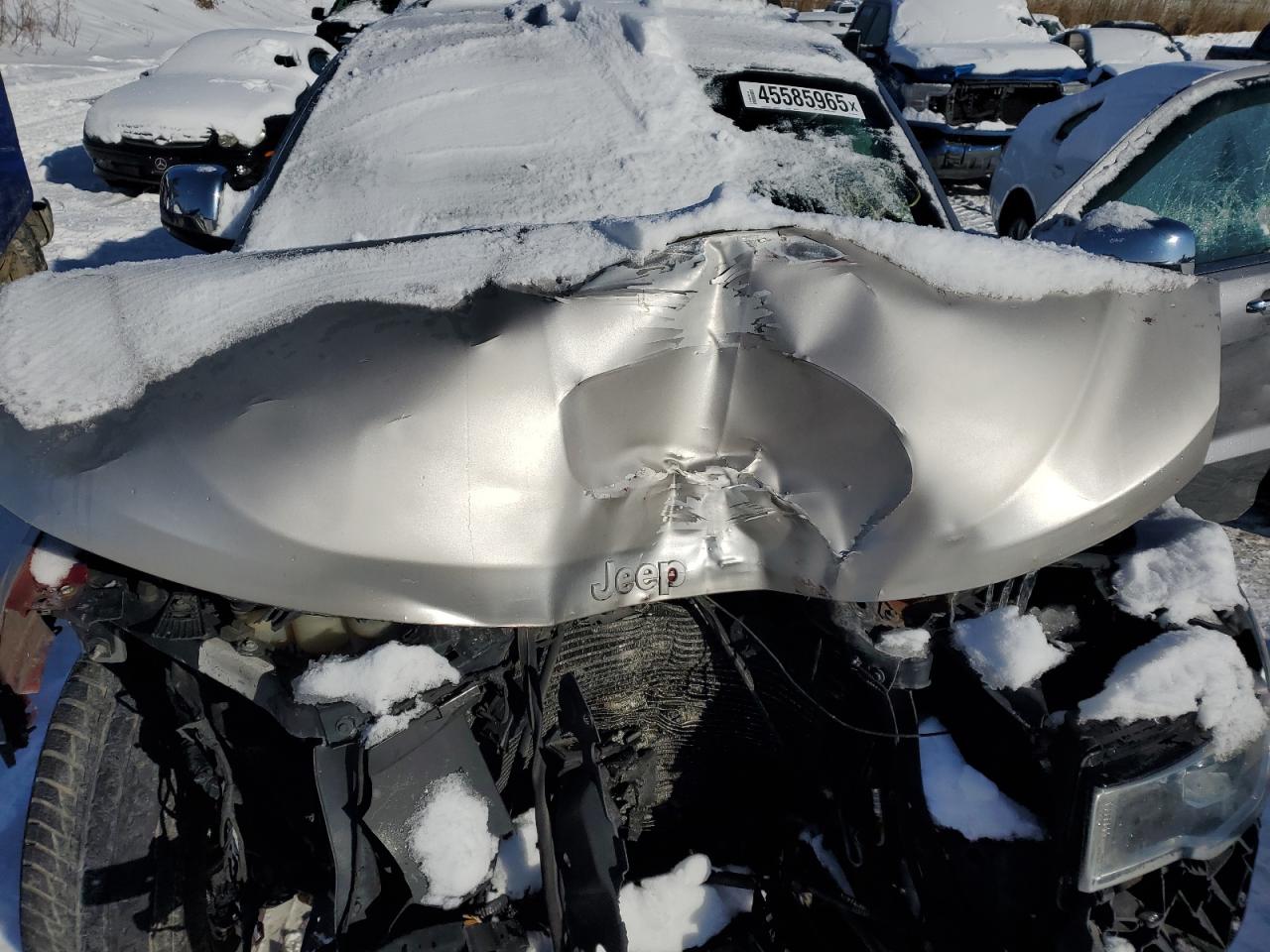 2017 Jeep Grand Cherokee VIN 1C4RJFBG6HC601909 Copart auction photo, front end / rear end damage thumbnail 12