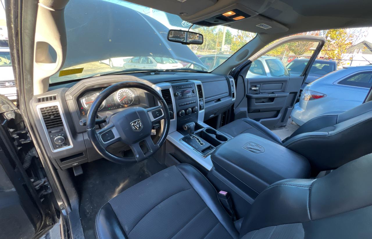 2010 Dodge RAM VIN 3D7JV1ET0AG170621 Copart auction photo, rear end / side damage thumbnail 9