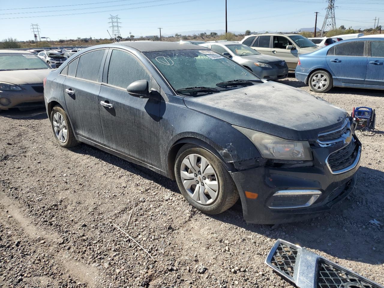 2015 Chevrolet Cruze VIN 1G1PA5SH8F7209474 Copart auction photo, front end damage thumbnail 4
