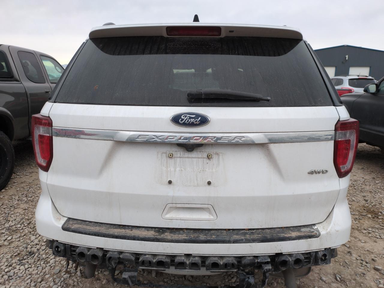 2018 Ford Explorer VIN 1FM5K8B86JGB89369 Copart auction photo, side damage thumbnail 6