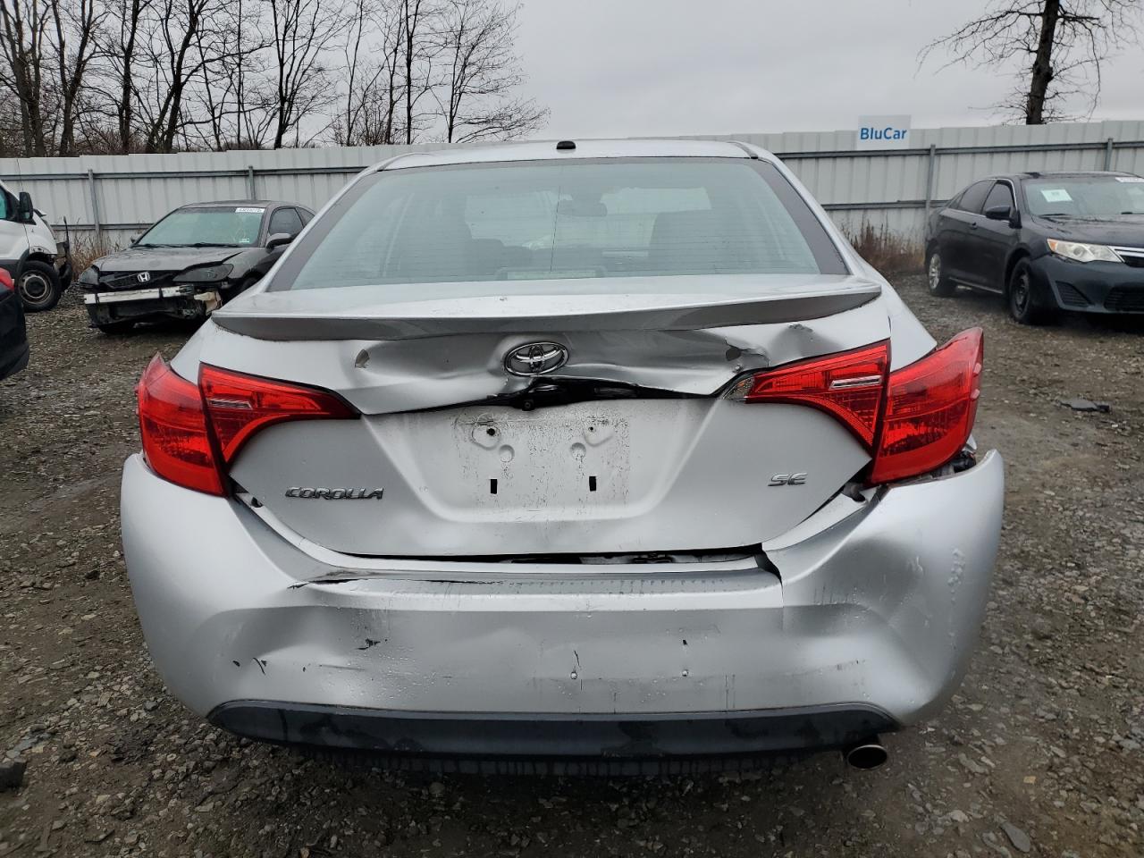 2017 Toyota Corolla VIN 2T1BURHE8HC790456 Copart auction photo, rear end / minor dent/scratches damage thumbnail 6