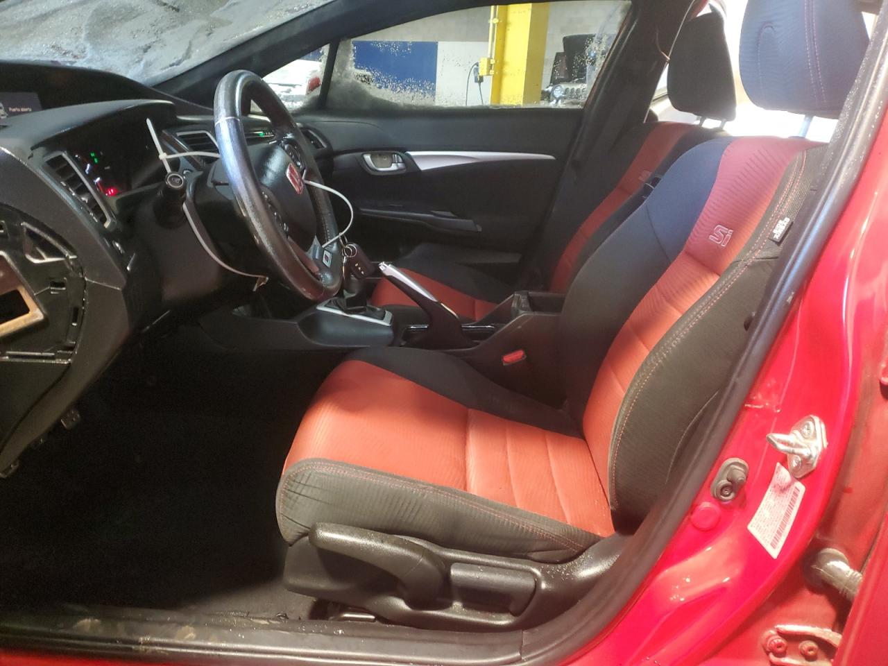 2015 Honda Civic VIN 2HGFB6E59FH704943 Copart auction photo, front end damage thumbnail 7
