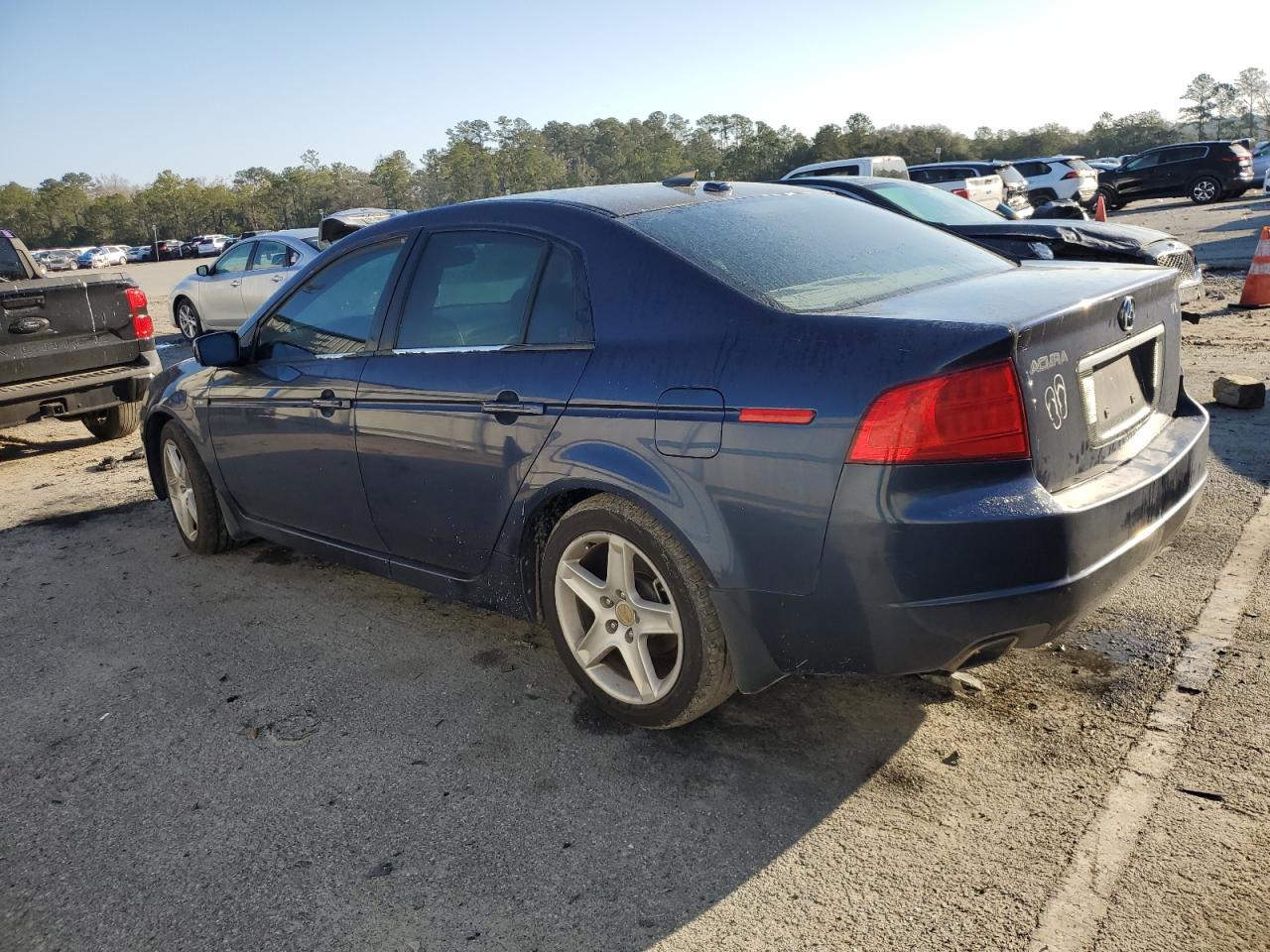 2004 Acura TL VIN 19UUA66204A020745 Copart auction photo, front end damage thumbnail 2