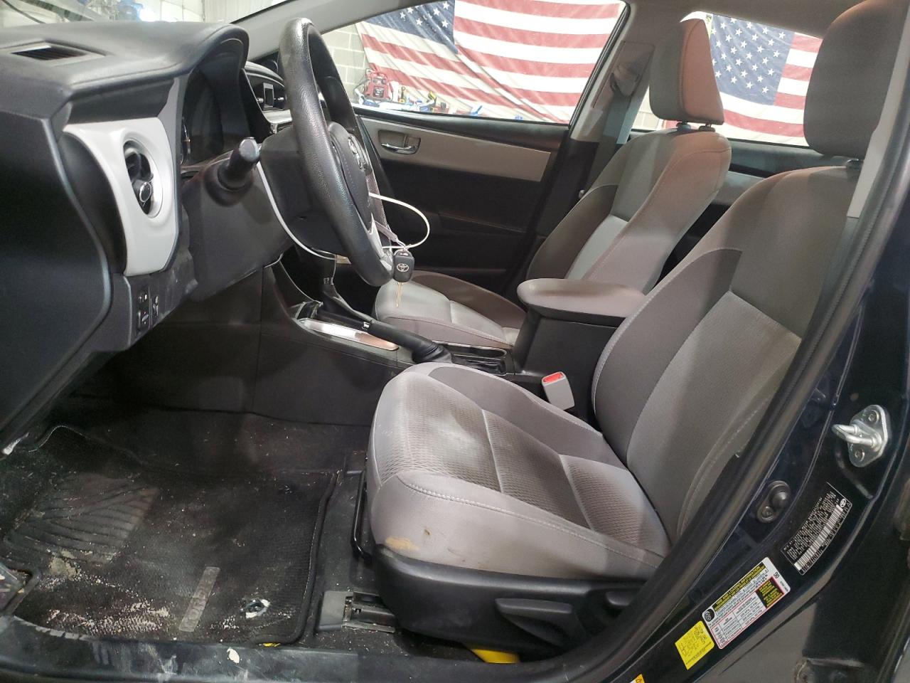 2017 Toyota Corolla VIN 5YFBURHE2HP719995 Copart auction photo, front end / minor dent/scratches damage thumbnail 7