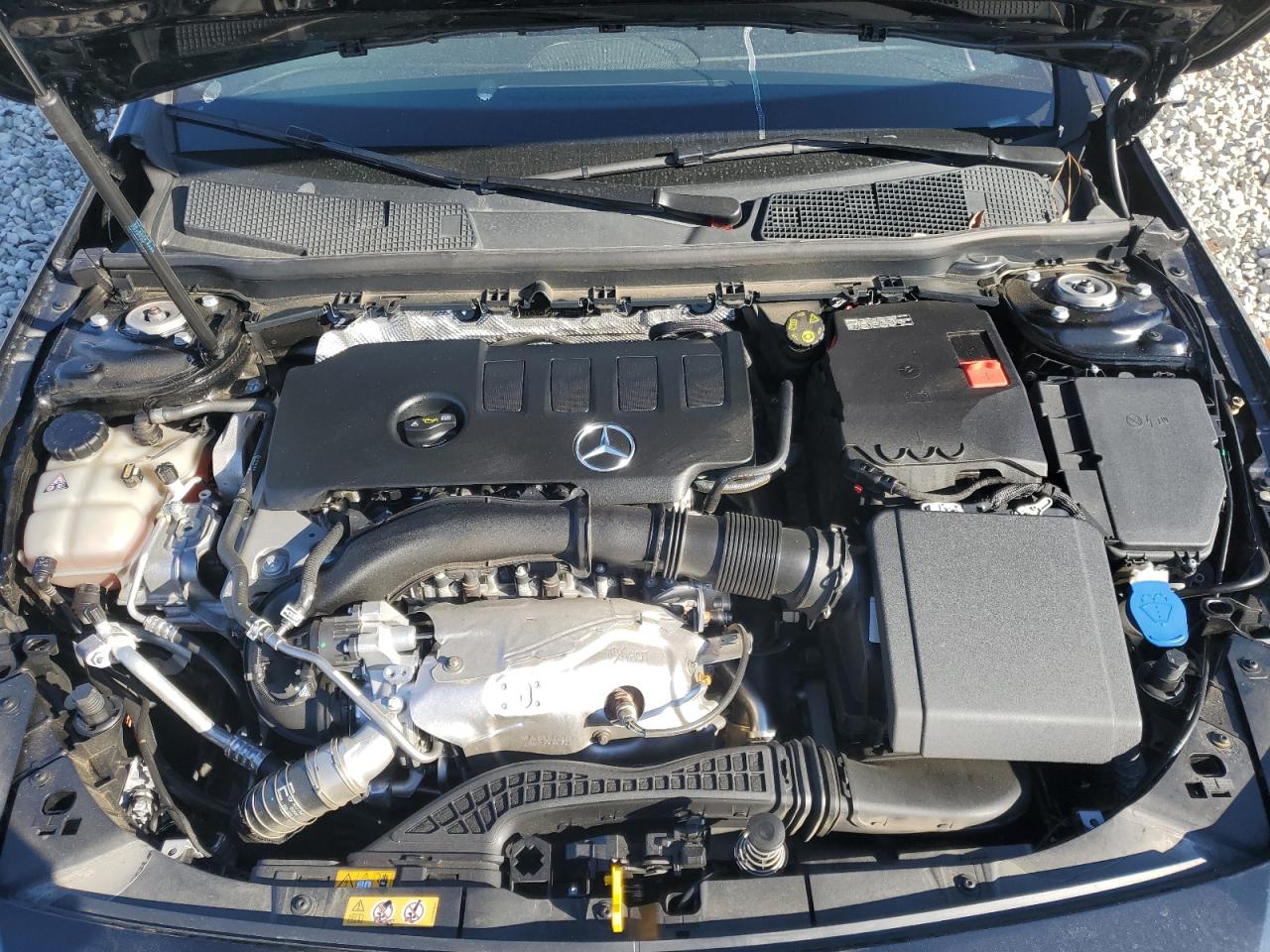 2021 Mercedes-Benz A-klasse VIN W1K3G4EB6MJ258913 Copart auction photo, side / rear end damage thumbnail 11