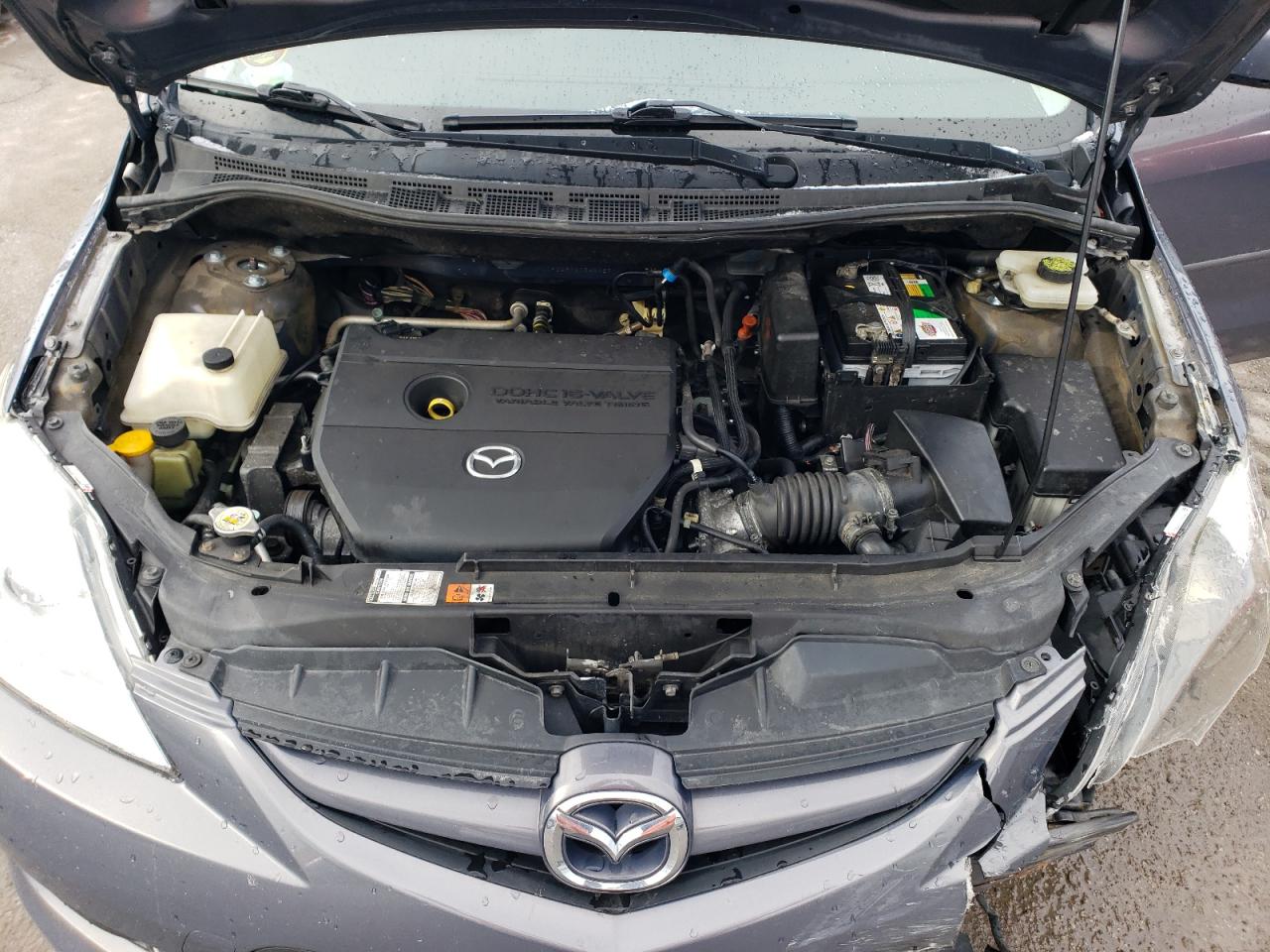 2009 Mazda 5 VIN JM1CR293790345437 Copart auction photo, front end damage thumbnail 12