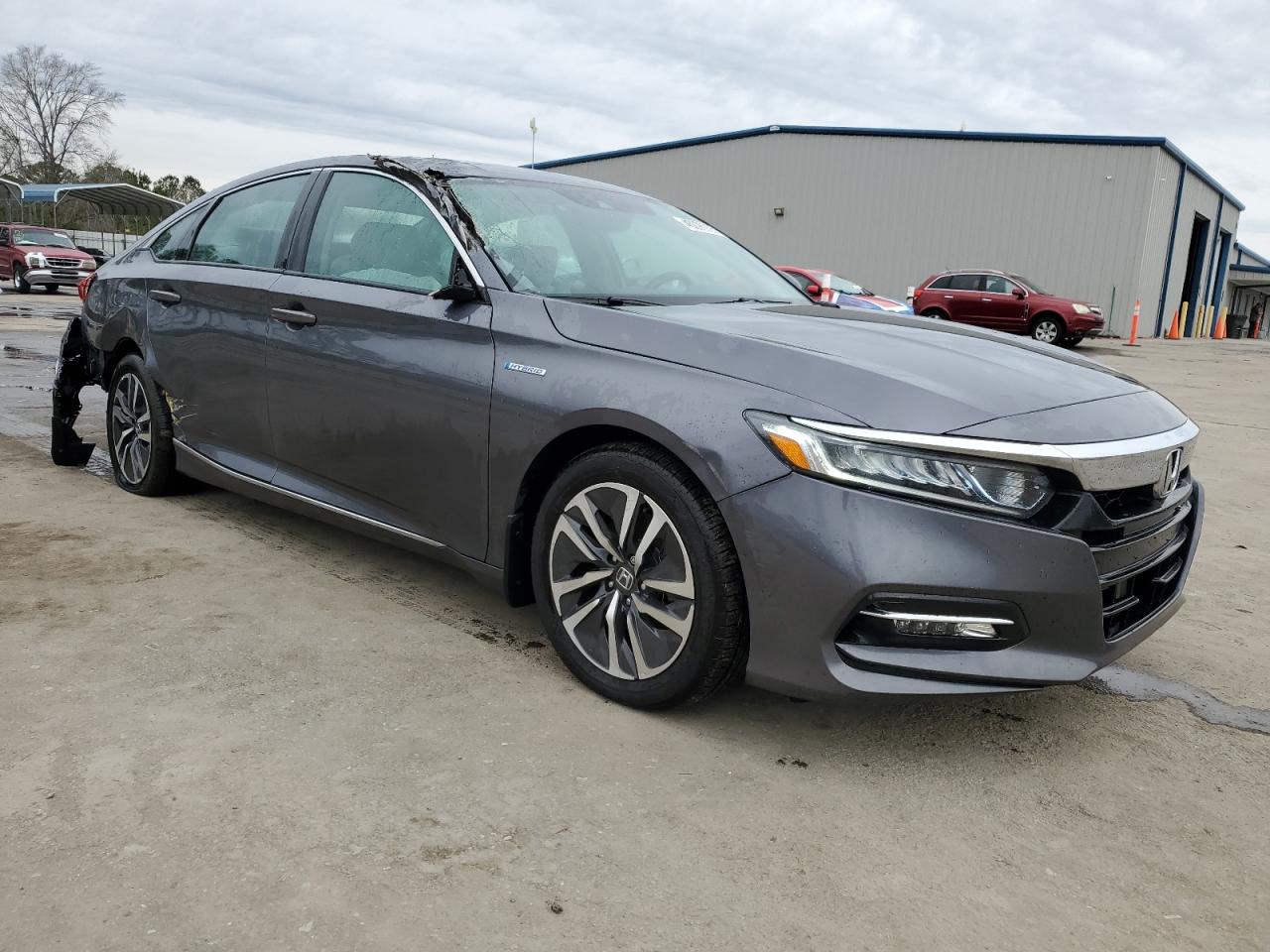 2020 Honda Accord VIN 1HGCV3F58LA008091 Copart auction photo, rear end / side damage thumbnail 4